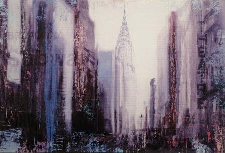 Quadro di Andrea Tirinnanzi New York  - digital art tela 